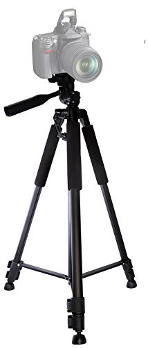 60" Pro Series Professional Camera Tripod for Canon, Nikon, Sony, Samsung, Olympus, Panasonic & Pentax + eCost Microfiber Cloth