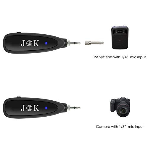 [AUSTRALIA] - JK MIC-J 044 Wireless Lavalier Microphone Compatible with iPhone/iPad/Android Phone/Laptop Computer/Camera/Voice Amplifier/Lapel Clip-on 2.4G Wireless Microphone 