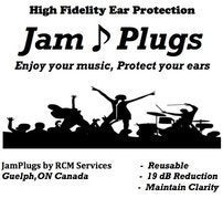 Musicians Earplugs: JamPlugs Transparent Reusable Silicone High Fidelity Ear Plugs for Concerts, Music and Musicians