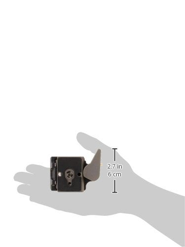 [AUSTRALIA] - Manfrotto 323 RC2 Rapid Connect Adapter with 200PL-14 Quick Release Plate - Replaces 3299-Black 