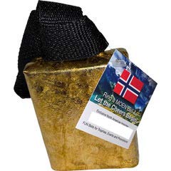 COWBELL: MOEN Bells of Norway (4 inch, Black)