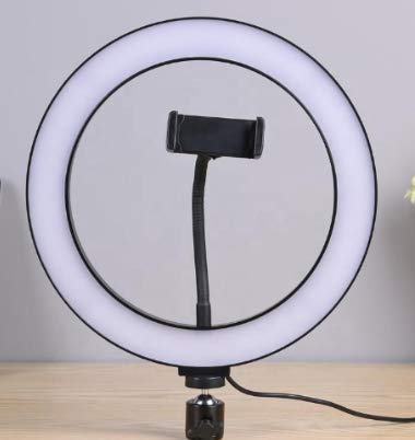 MeeA 10 inch LED Ring Light for Selfies,Video Streaming and Photo Shoot