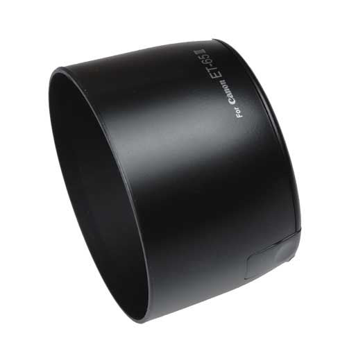 Fotodiox Lens Hood Replacement for ET-65III Compatible with Canon EF 85mm f/1.8 and Other Canon Telephoto Lenses