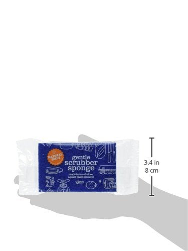 Natural Value Gentle Scrubber Sponge (Pack of 24)