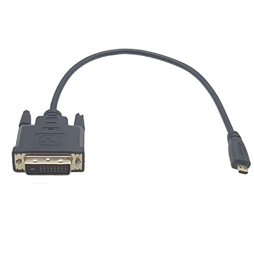 MMNNE 30CM 1080P Micro HDMI to DVI 24+1 Pin HDMI v1.4 Standards Male to Male Cable (1pcs) 1pcs