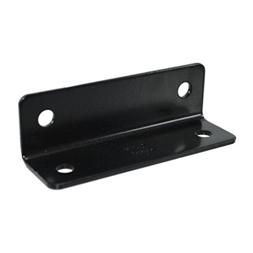 National Hardware N351-484 1212BC Corner Brace in Black finish 1.6x5x1/8
