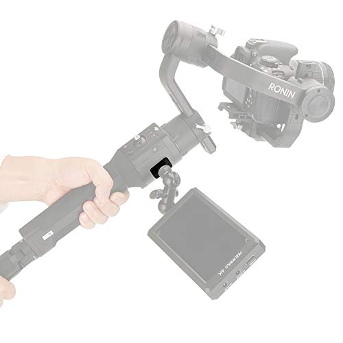 Skyreat 1/4" Aluminum-Alloy Monitor Holder Mount Compatible with DJI Ronin-S/Ronin SC Handheld Gimbal