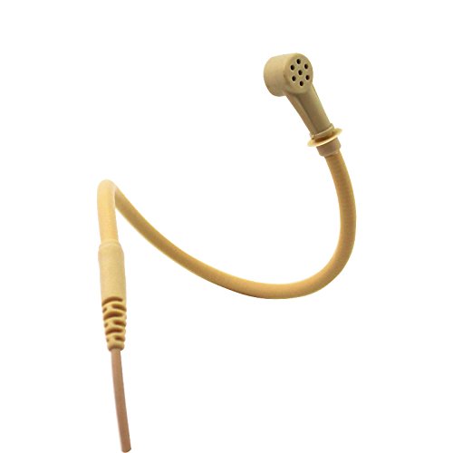 [AUSTRALIA] - JK MIC-J 069 Earhook Headworn Headset Unidirectional Microphone Compatible with Shure Wireless Bodypack Transmitter - Mini XLR TA4F Plug 