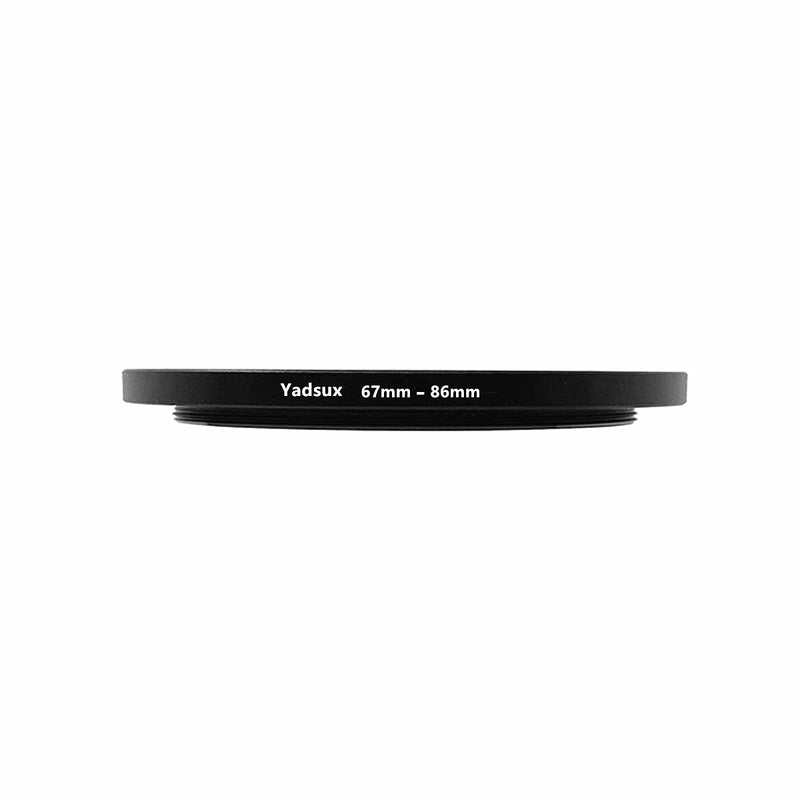 67mm to 86mm Step Up Ring, for Camera Lenses and Filter,Metal Filters Step-Up Ring Adapter,The Connection 67MM Lens to 86MM Filter Lens Accessory,Cleaning Cloth with Lens 67mm to 86mm