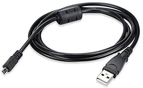 Saipomor Replacement UC-E6 UC-E23 USB Cable Cord Compatible with Olympus Camera Stylus CB-USB7 SZ-15 X-990 VG-160 VR-130 VR-360 VH-210 Series, FE Series FE-180, FE-190, FE-290, FE-350 etc. (4.9FT) 4.9FT