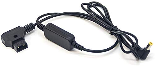 Foto4easy DC/D-Tap 12 V Power Cable Adapter for Panasonic EVA1 Sony FS5 FS7 Mark II Video Camera