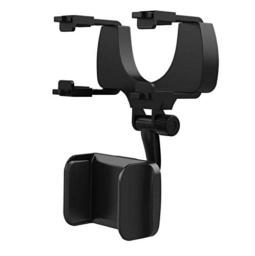 WINVIN Universal Car Rearview Mirror Mount Phone Holder Stand Cradle for Cell Phone Smartphones iPhone 12 Pro Max /Samsung Galaxy  S9/S9 Plus GPS
