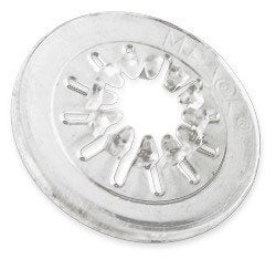 [AUSTRALIA] - Clear CD Hub Center with Adhesive Backing Consumer Portable Electronics/Gadgets (100 in A Pack) Branded Master Cables Product 