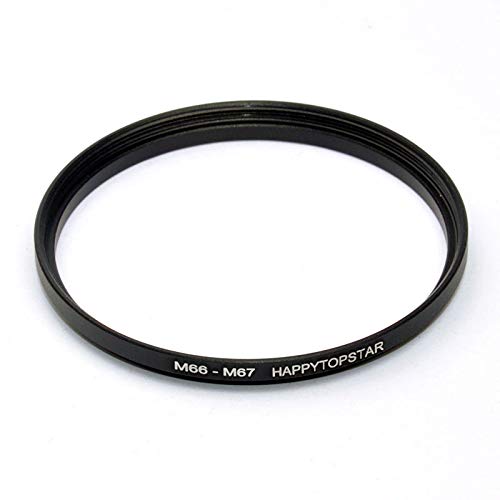 Metal M66 to M67 Male to Female 66mm to 67mm M66-M67 Step-Up Coupling Ring Adapter for Lens Filter