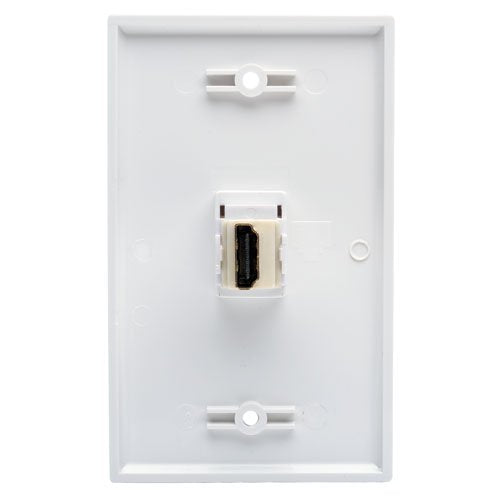 [AUSTRALIA] - Tripp Lite HDMI Keystone Jack , Snap-in Insert Module (F/F) (P164-000-KJ-WH) 