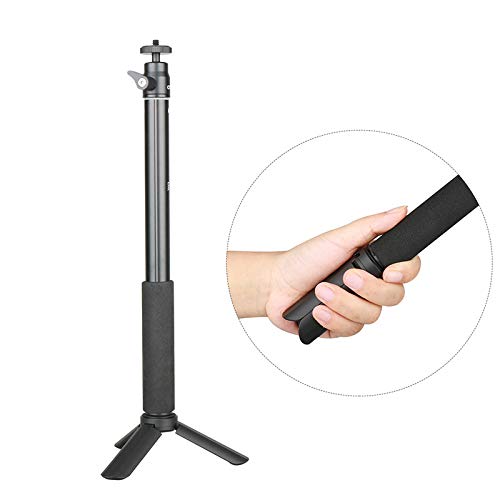 Mini Tripod Stand for Selfie Stick Monopod Stabilizer on Cellphone DSLR Cameras,Portable Folding Desktop Stand for Projector Compatible with Zhiyun/Smooth 4/ Feiyu Vimbal 2s/ DJI OSMO Mobile 2 Gimbal