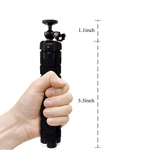 A.L Flexible Cell Phone Tripod, Wireless Remote Shutter, Compatible with iPhone/Android, Travel Tripod, Universal Phone Mount, Octopus Tripod,