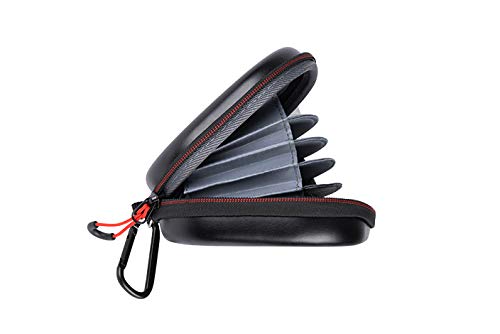 [AUSTRALIA] - Haida HD4480L 5 Filter Large Hard Tortoise Storage/Travel Zipper Case w Carabiner Holds up to 112mm Filters 