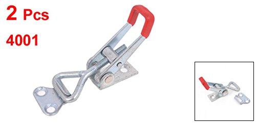 uxcell 4001 100Kg 220-Pound Triangle Shaped Lever Latch Toggle Clamp, 2-Piece