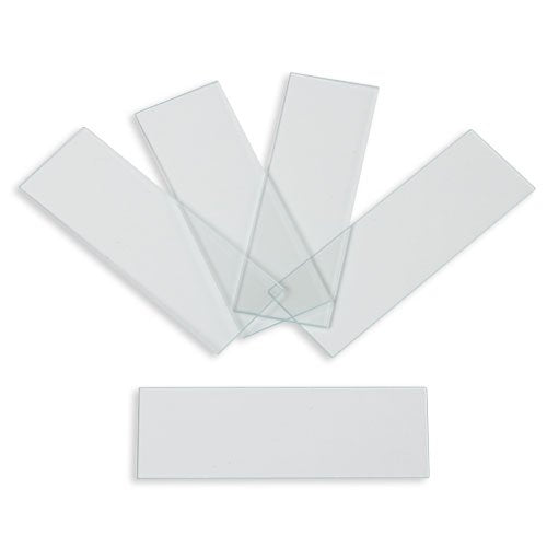 Microscope Slides, Ground Edges, Plain, 90 Corners, 3x1, Karter Scientific 206A2 (Pack of 72) PACK OF 72