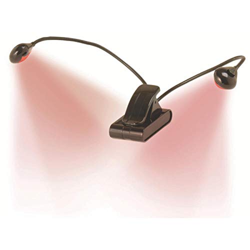 On-Stage LED202R Clip-On Dual LED Stage Light, Red