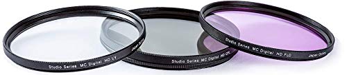 Ultimaxx 82MM Complete Lens Filter Accessory Kit for Lenses with 82MM Filter Size: UV CPL FLD Filter Set + Macro Close Up Set (+1 +2 +4 +10)