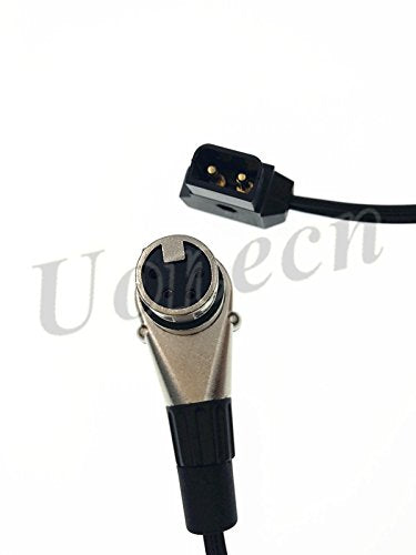 [AUSTRALIA] - For ARRI ALEXA Camera Cable Right Angle 90 Degree XLR 4 Pin Female to D-tap Power Cable for Supply Battery Adapter 