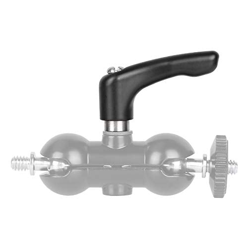 [AUSTRALIA] - CAMVATE Solid Rotating Lock Knob L-Handle Wingnut with M5 Female Thread for Magic Arm & Mini Ball Head Holder (2 Pieces Replacement) 