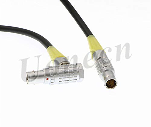 Uonecn Preston FIZ Wireless Follow Focus Motor Cable 7 Pin Male to Right Angle 7 Pin Male