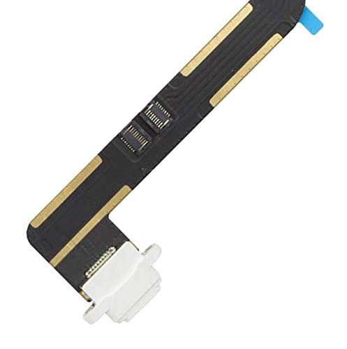 T Phael Dock Connector Compatible with iPad Air A1474 A1475 | iPad 5 5th Gen 9.7 inch 2017 A1822 A1823 | iPad 6 6th Gen 2018 A1893 A1954 Charging Port Replacement Flex Cable(White) White