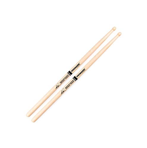 Promark TX808LW American Hickory Ian Paice Autograph Series Wood Tip, Single Pair