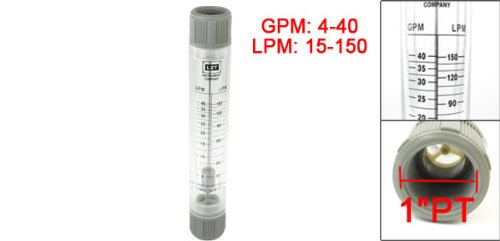uxcell 4-40GPM 15-150LPM Water Liquid Flow Meter Tool Flowmeter Instrument