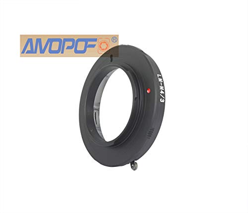 LM to M4/3 Lens Adapter, Compatible with for Leica M Zeiss ZM,Voigtlander VM Lens to with Micro 4/3(MFT, M4/3) Mount Camera, Such as for Olympus EP1,EP2,EP3,EPL1,EPL2,EPL3,EPL5,EPM1 Leica M to M4/3 Lens adapter