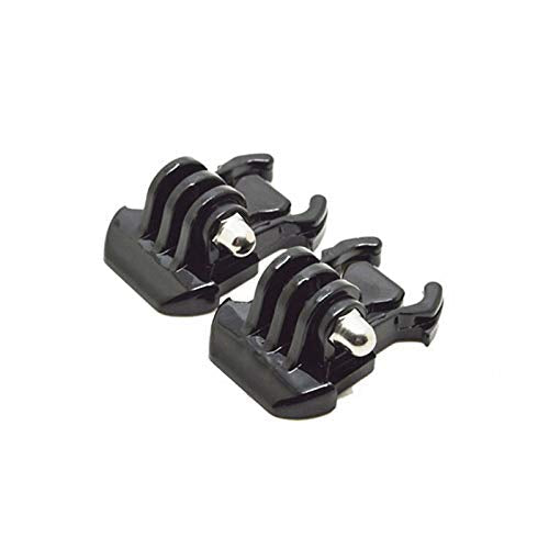 Acxico 1 Set of Vented Helmet Strap Mount for GOPRO Camera + Quick Release Buckle Mount