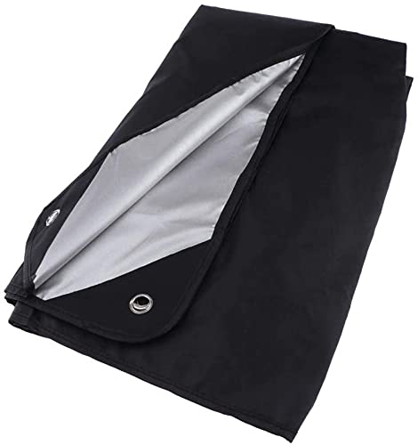 [AUSTRALIA] - Drum Set Dust Cover COOSOO Electronic Drum Kit Cover Waterproof 420D Oxford Fabric with Sewn-in Weighted Corners Accessories for Drums Percussion Drum Machine Anti-UV Protection 