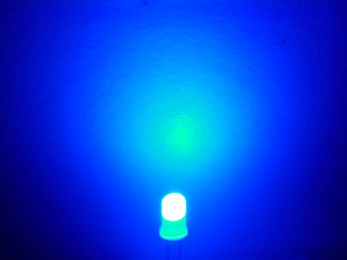 microtivity IL142 5mm Diffused Blue LED w/Resistors (Pack of 30)