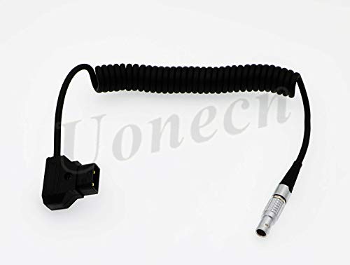 Uonecn Anton Bauer Teradek Bond Power Cable Dtap to 0B 2 pin Plug Spring Cable Spring cable straight 2 pin male to Dtap