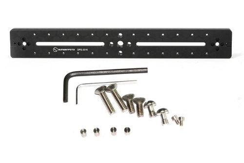 SUNWAYFOTO DPG-3016R 300mm Double Dovetail Macro Rail Arca / RRS Compatible Ideal for Stereo / 3D Sunway