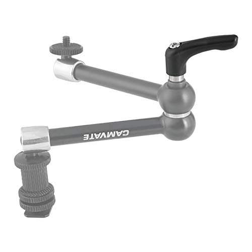 [AUSTRALIA] - CAMVATE Solid Rotating Lock Knob L-Handle Wingnut with M5 Female Thread for Magic Arm & Mini Ball Head Holder (2 Pieces Replacement) 