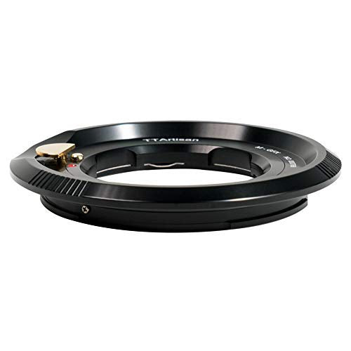 [AUSTRALIA] - TTArtisan Lens Adapter/Converter Ring for Leica M Mount Lens to Fuji GFX Mount Camera Body Black 