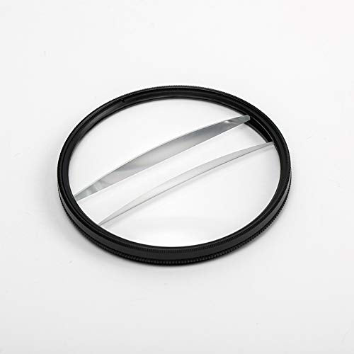 77mm Camera Filter Centerfield Split Diopter Filter, Keeps The Focus, Makes The Center Opening Focus on The Subject