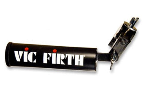 Vic Firth Steel Stick Caddy Stick Holder with Clamp - Black with Logo Original Version