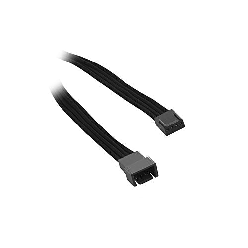 CableMod ModFlex Sleeved 4-pin Fan Cable Extension (Black, 60cm) 60 CM BLACK