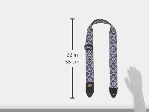 Ernie Ball Tribal Blue Jacquard Strap