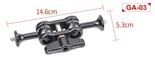 [AUSTRALIA] - Sunwayfoto GA-03 Magic Arm Multi-Purpose Tripod Accessory Mount 1/4" 