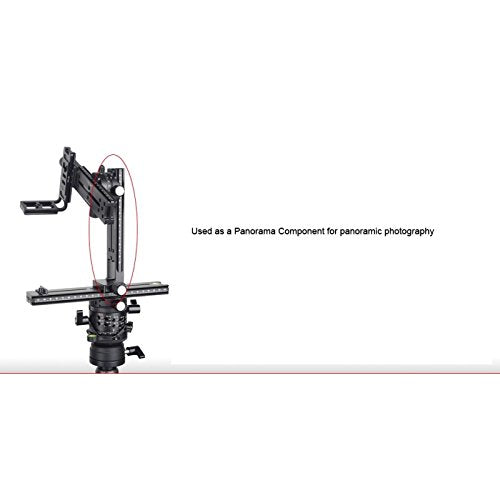 SUNWAYFOTO DMC-200R Vertical Rail w 90° Clamp Arca/RRS Compatible Sunway