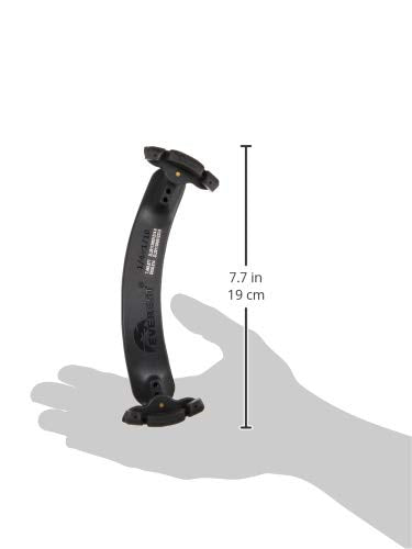 Everest EZ1A Easy Model Violin Shoulder Rest 1/4 - Black