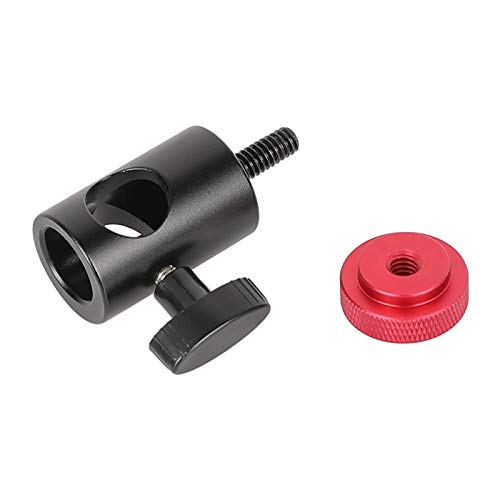 CAMVATE Light Stand Head with 1/4"-20 Thread Screw Mount for Camera Flashlight Accessories