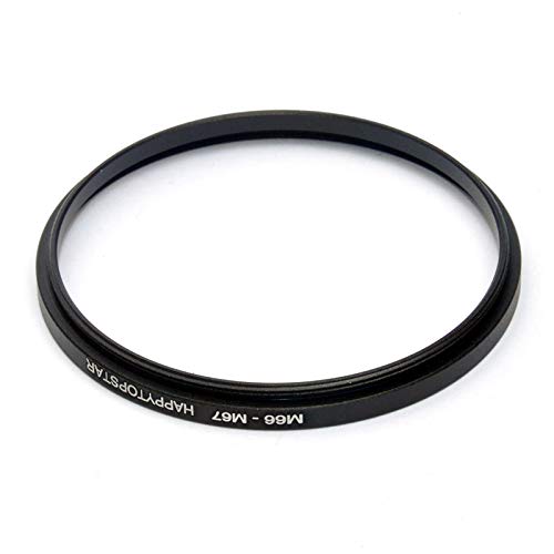 Metal M66 to M67 Male to Female 66mm to 67mm M66-M67 Step-Up Coupling Ring Adapter for Lens Filter
