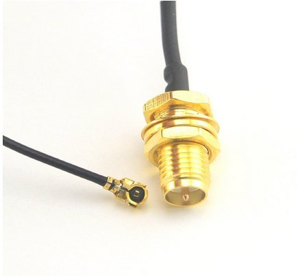 2PCS U.FL Mini PCI to RP-SMA Pigtail Antenna WiFi Cable 6‘’